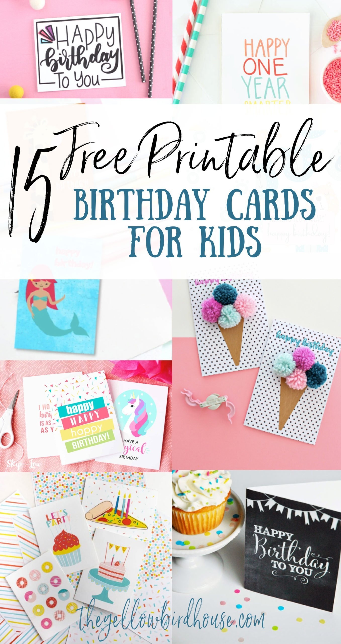 Free Printable Birthday Cards For Kids