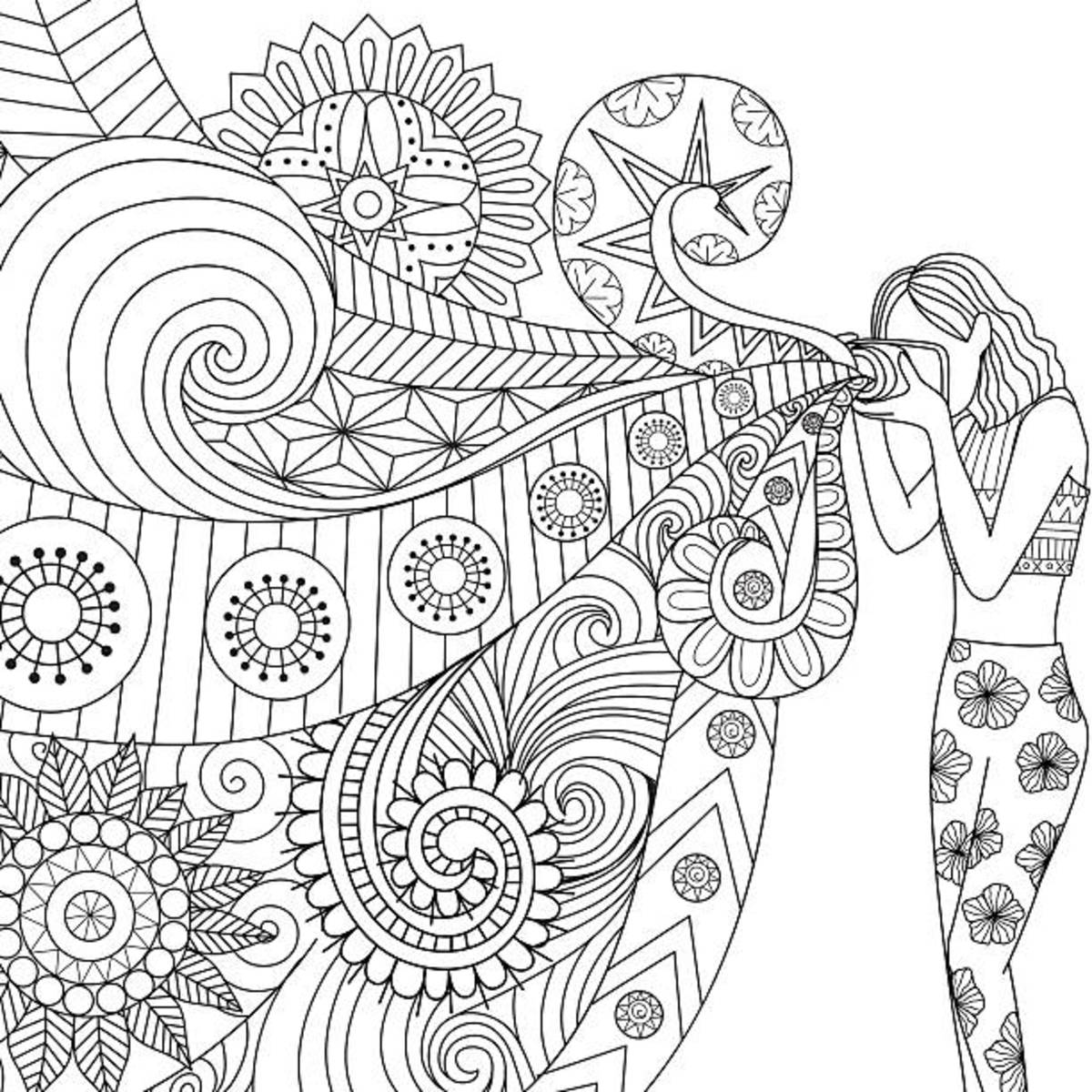 Free Adult Coloring Pages Printable