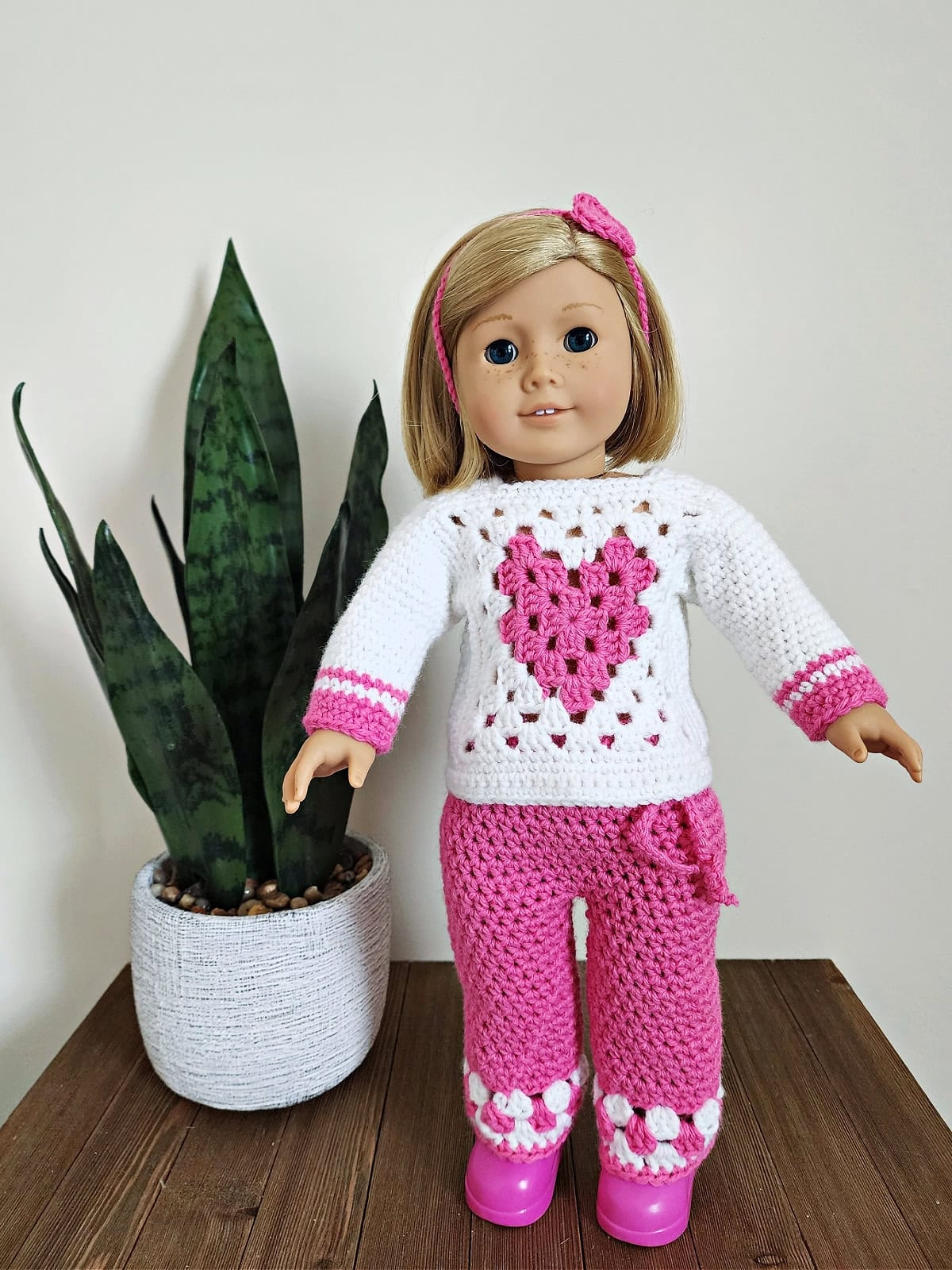 Crochet Doll Clothes My Love 18 Doll Set A Crocheted Simplicity