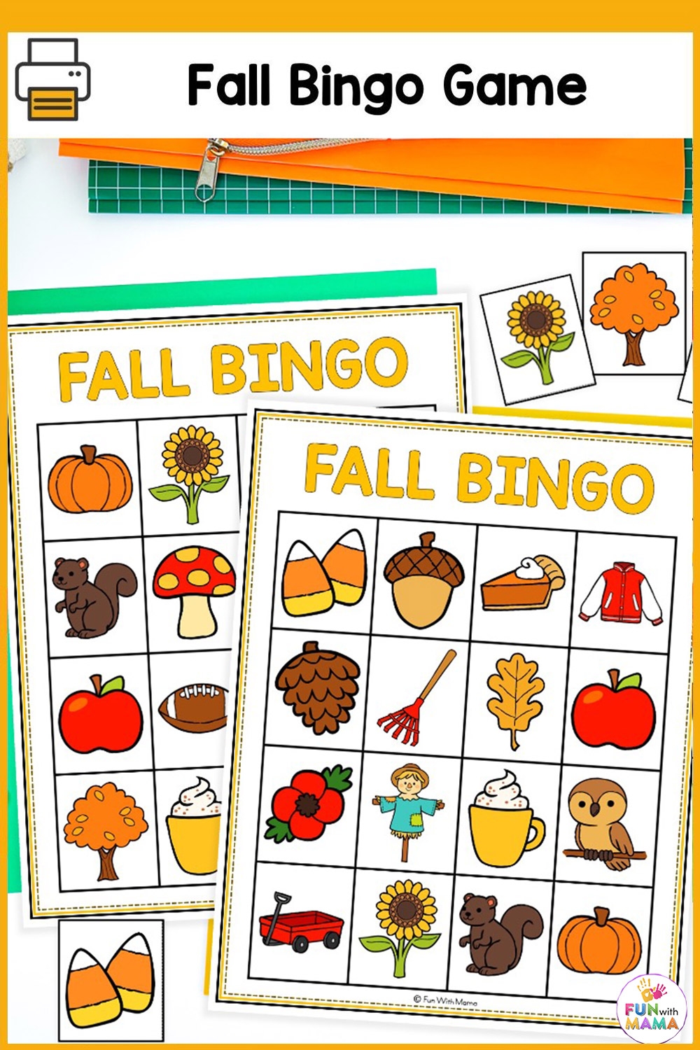 Free Printable Fall Bingo Cards