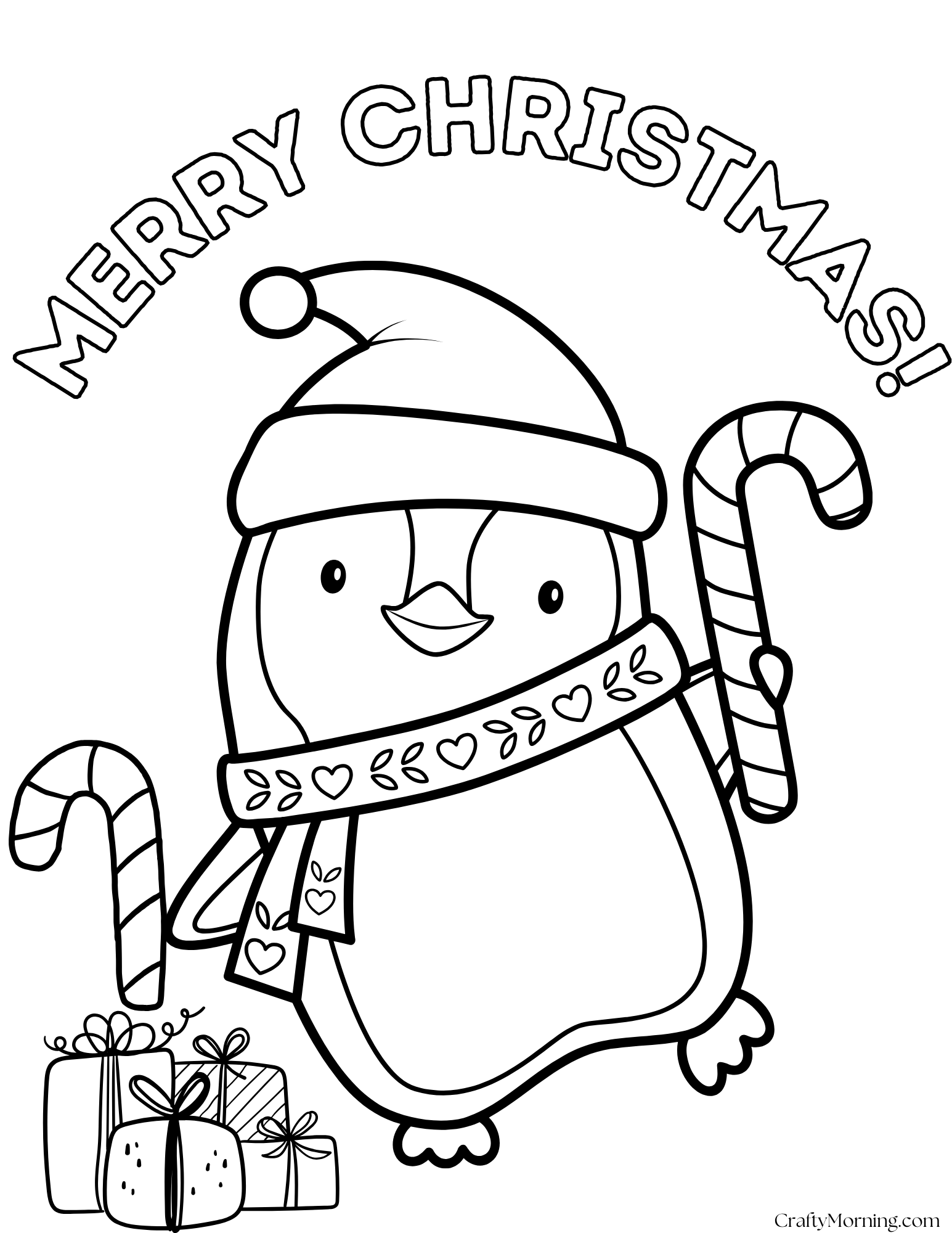 Free Printable Christmas Coloring Pages