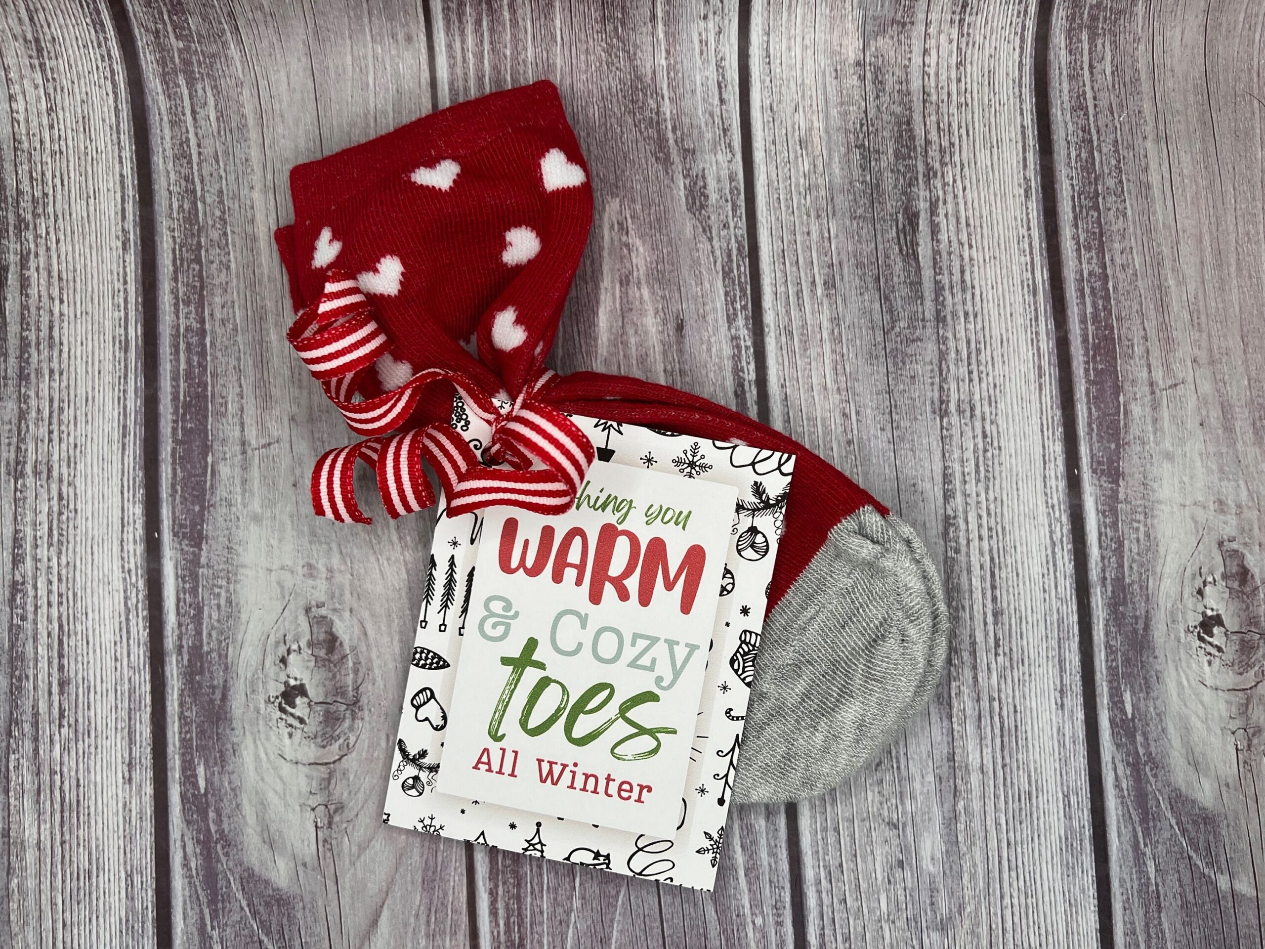 Wishing You Warm And Cozy Toes All Winter Free Printable