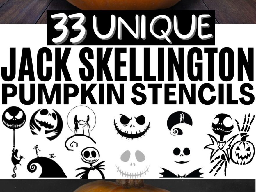 The Best Jack Skellington Pumpkin Carving And Painting Printables